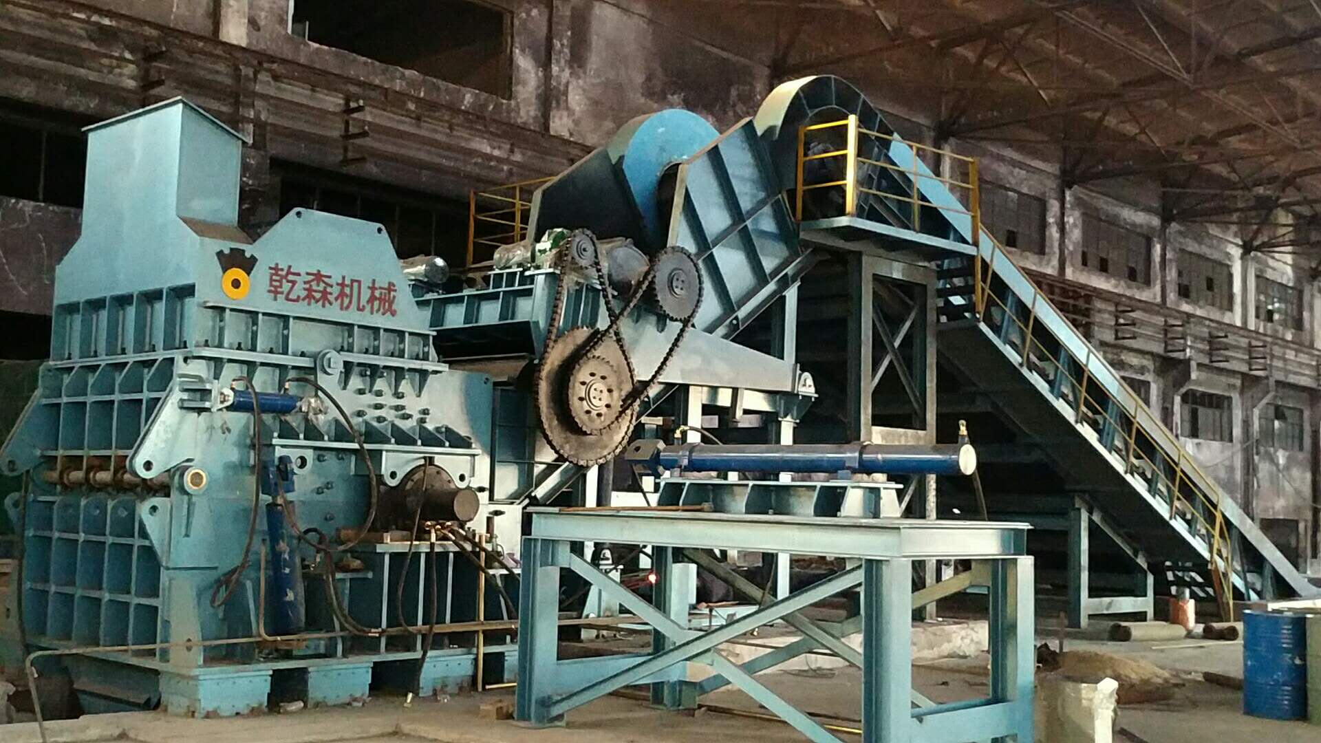 大型廢鋼破碎機